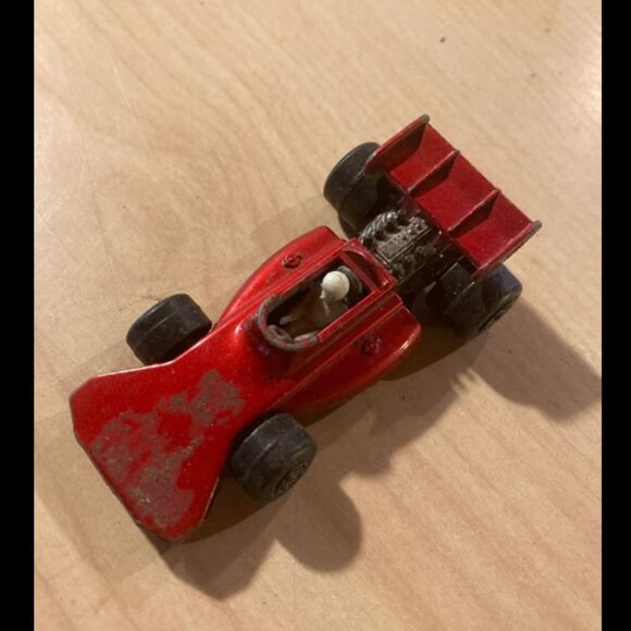 Matchbox Lesney No 24 Metalic Red Team Matchbox Racing Car Number 44 1973 rare - Picture 3 of 3